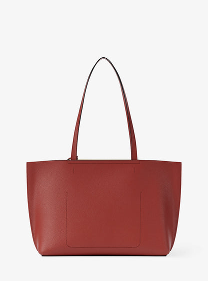 Evelyn Large Tote Bag Crimson Crimson