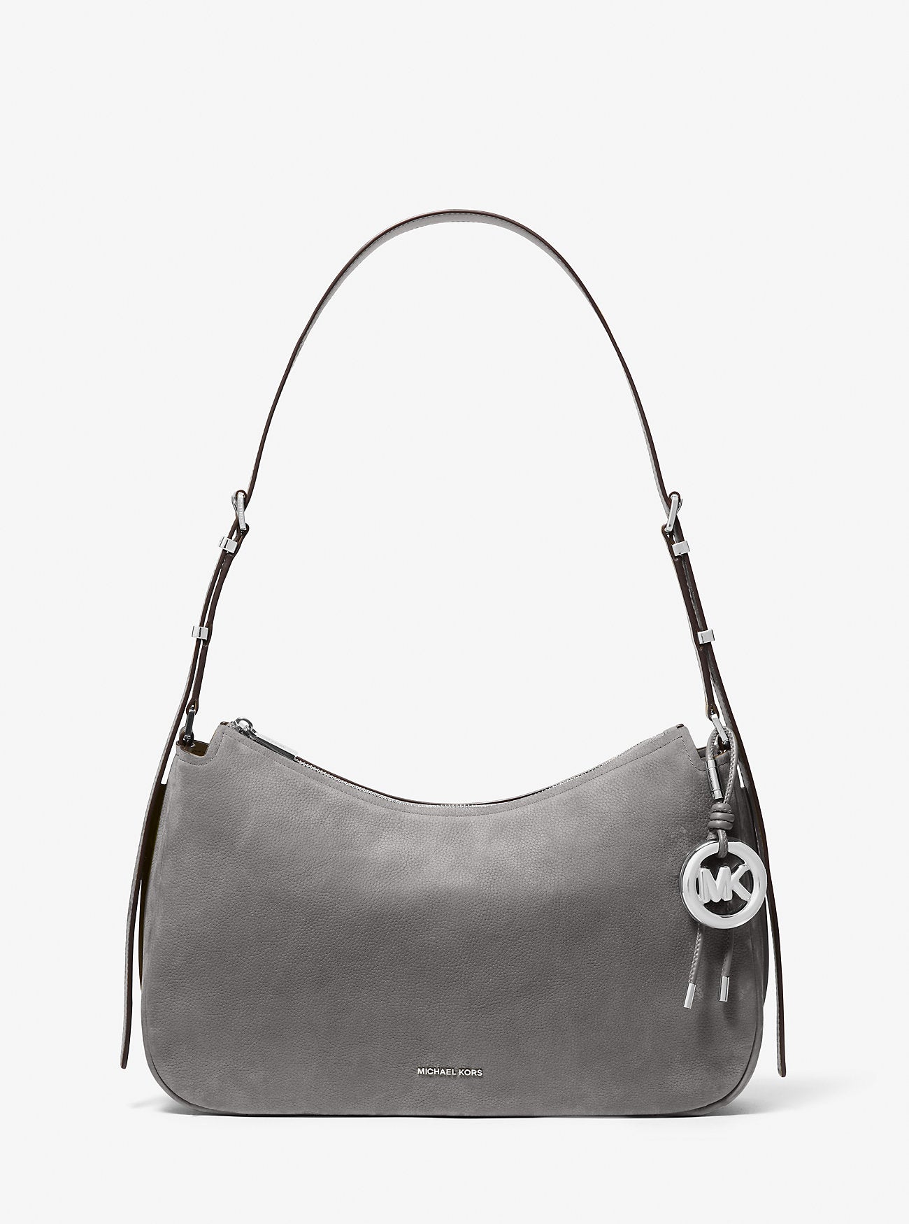 Nolita Medium Nubuck Shoulder Bag Storm Storm