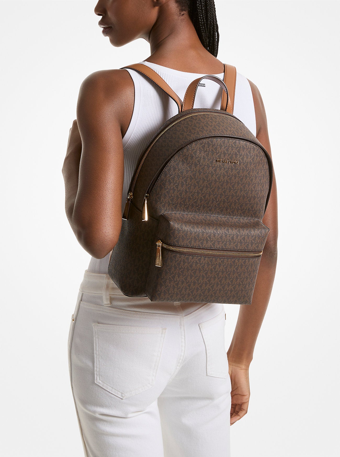 Sally Medium 2-In-1 Logo Backpack Brn-Acorn Brn-Acorn