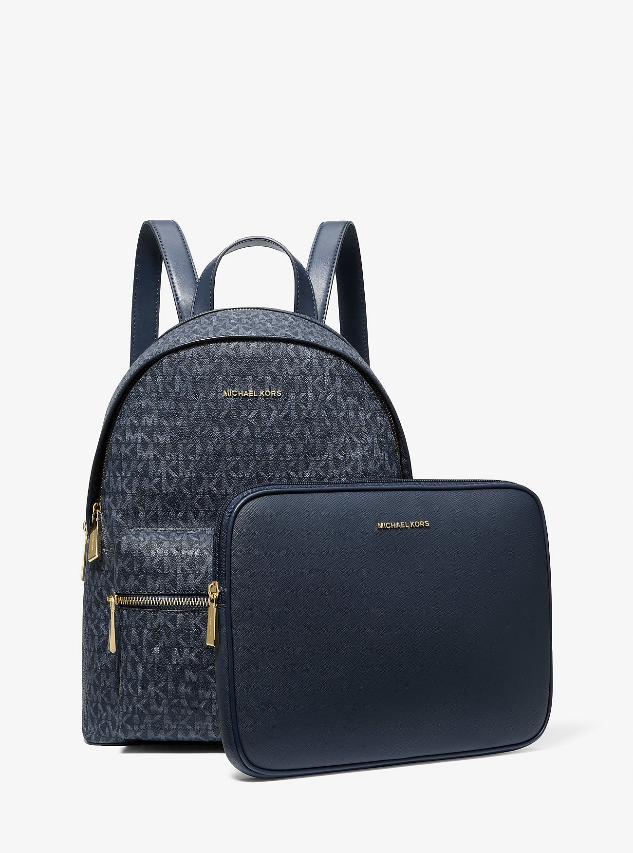 Sally Medium 2-In-1 Logo Backpack Admrl-Plblue Admrl-Plblue