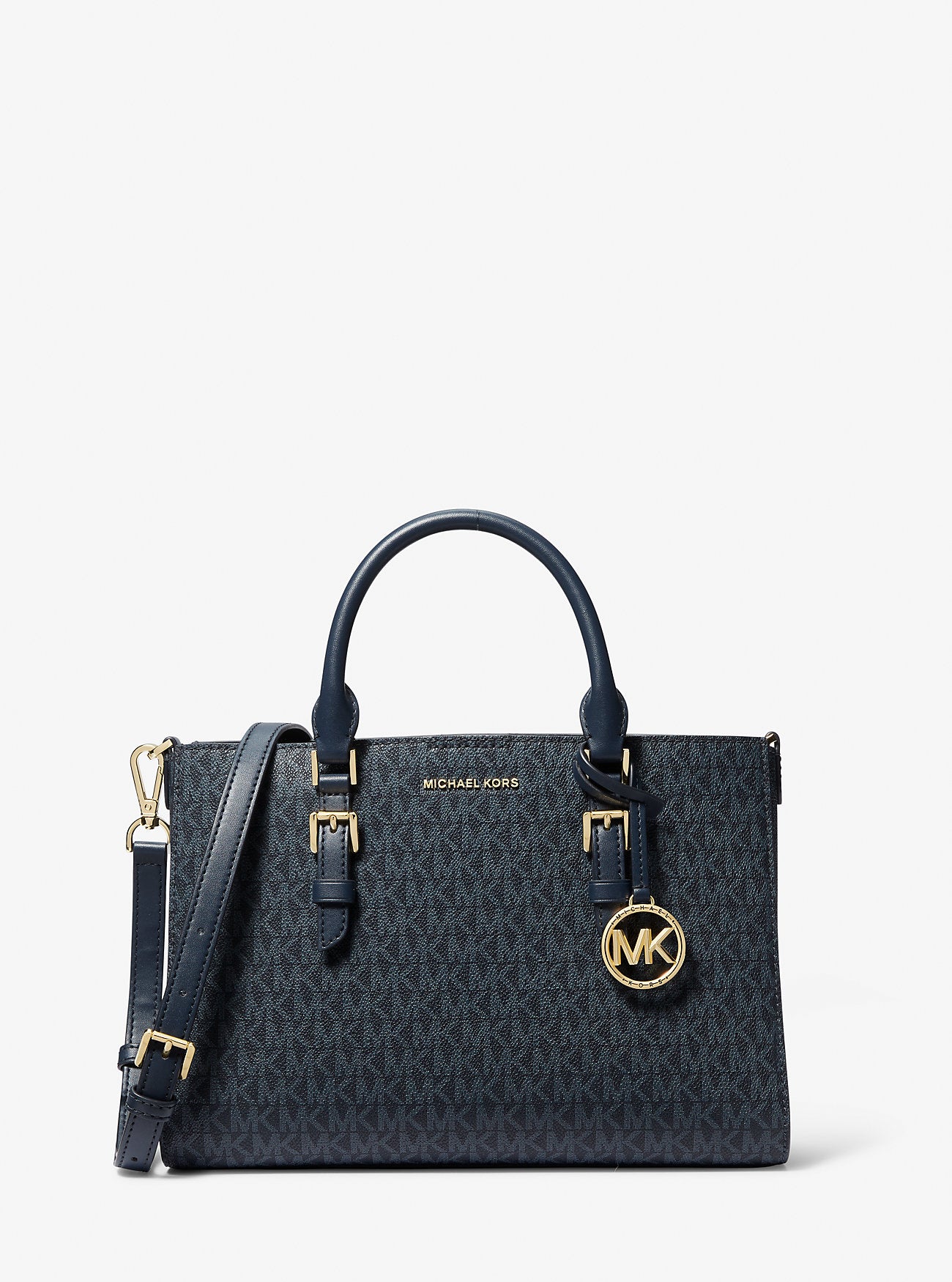 Sally 2-in-1 Medium Logo Satchel Admrl-Plblue Admrl-Plblue
