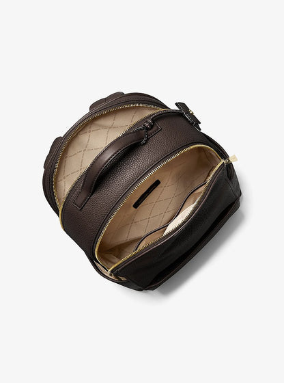 Michael Kors Sable Medium Pebbled Leather Backpack CHOCOLATE