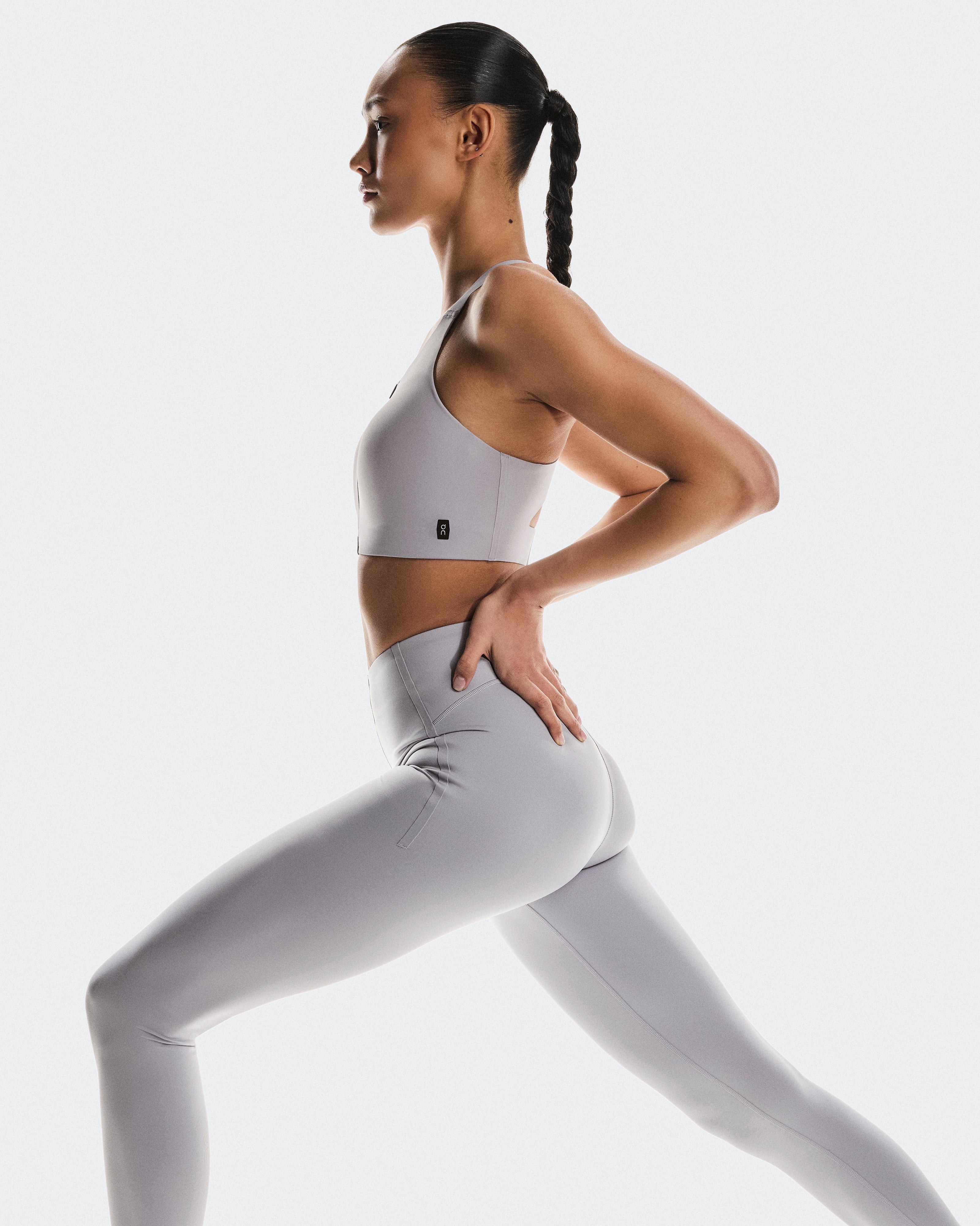On Train Tights 7/8 Lilac (Women's)