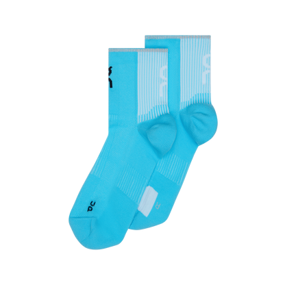 On Performance Run Sock Mid Horizon | White