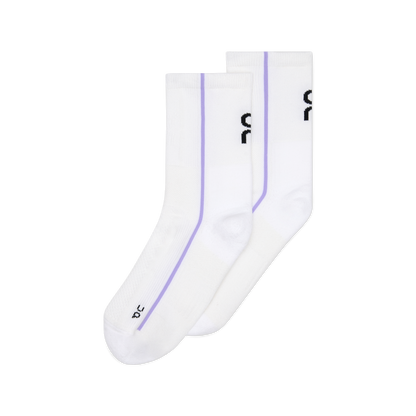 On Court Sock High White | Bloom