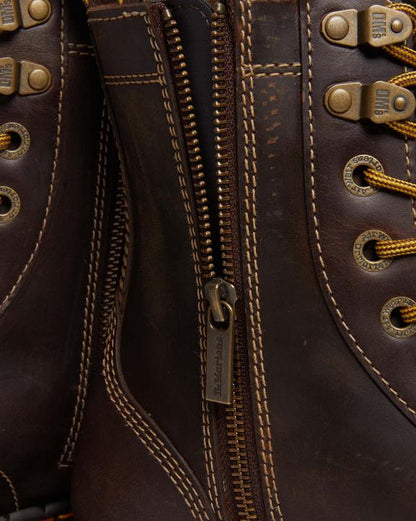 Jadon Boot Arc Crazy Horse Platforms - Brown - Mens