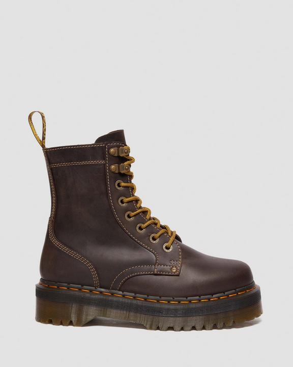 Dr. Martens Jadon Boot Arc Crazy Horse Platforms Brown - Mens