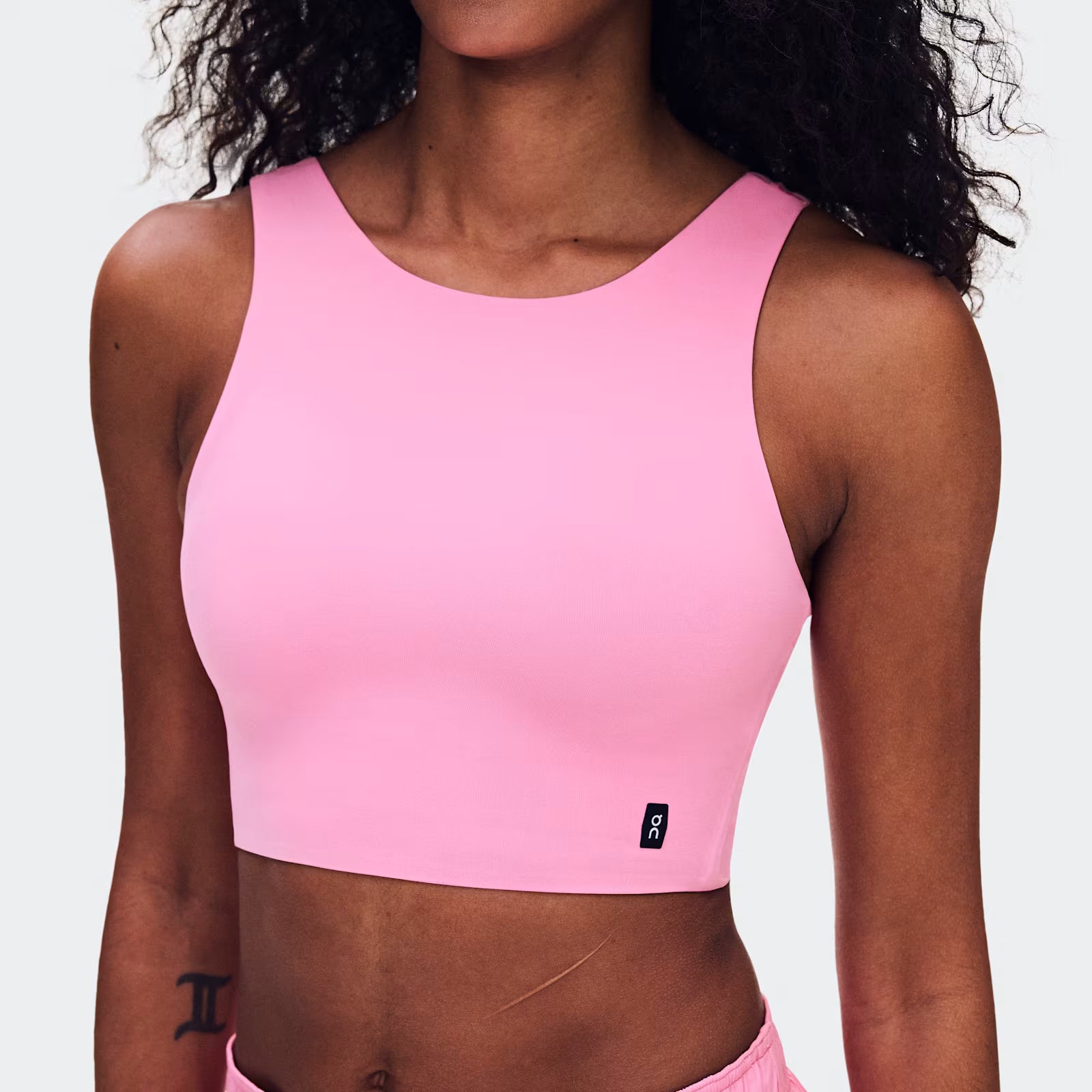 On Core 2-In-1 Crop Bubblegum (Women'S)