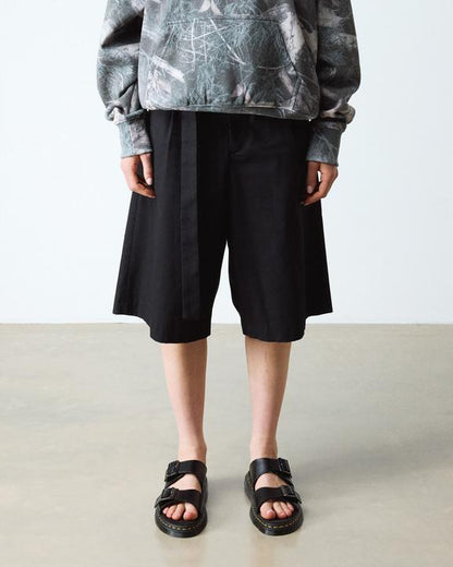 Dr Martens Josef Analine Leather Buckle Slide Sandals - Black