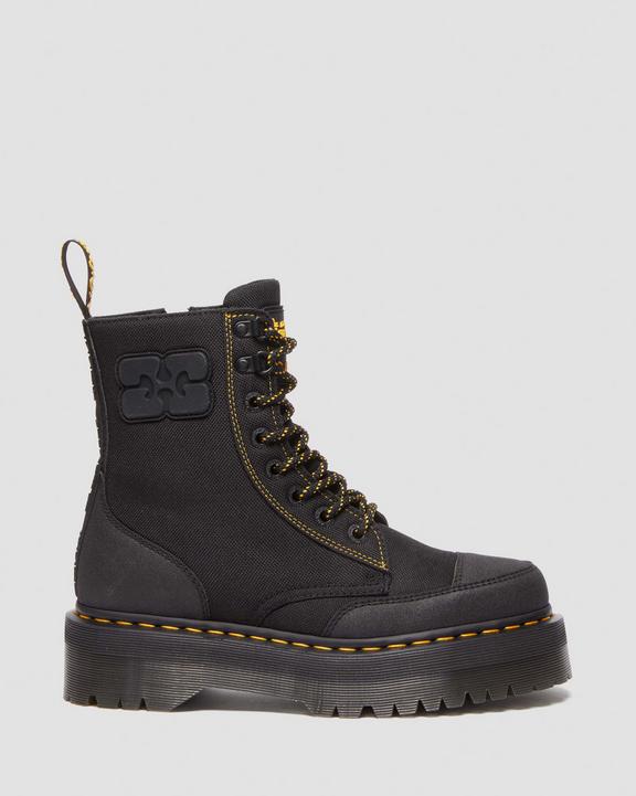 Dr. Martens Jadon Boot Ganni Extra Tough Platforms Black - Mens