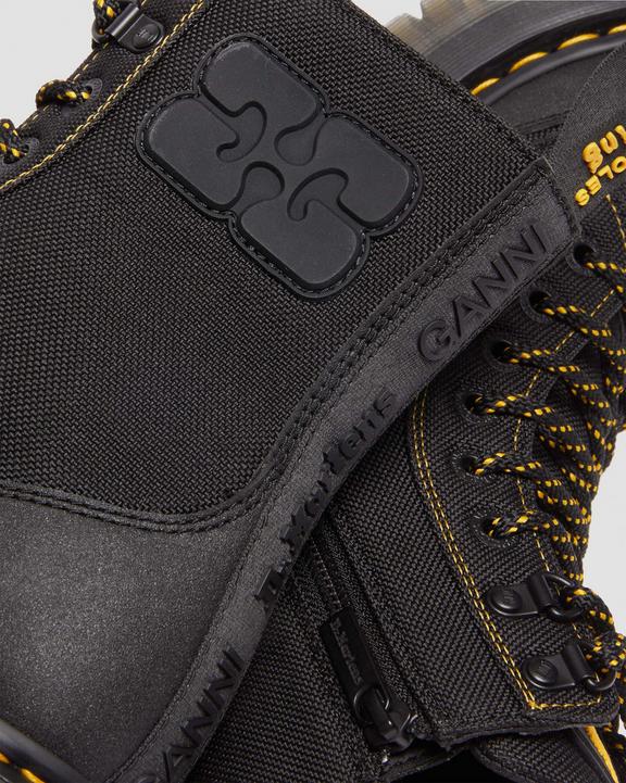 Dr. Martens Jadon Boot Ganni Extra Tough Platforms Black - Mens