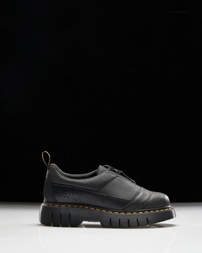Dr. Martens 1461 Beta Clubwedge Platform Oxford Shoes Black - Womens