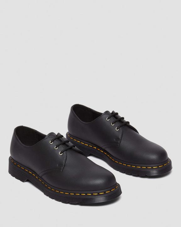 Dr. Martens 1461 Genix Nappa Leather Oxford Shoes Black - Womens