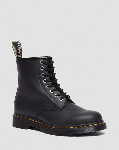 1460 Genix Nappa Reclaimed Leather Lace Up Boots - Black - Mens