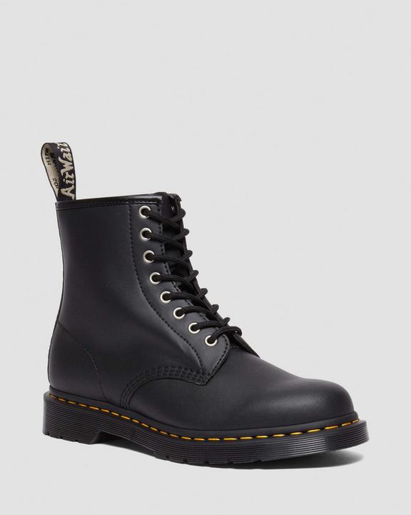 1460 Genix Nappa Reclaimed Leather Lace Up Boots - Black - Mens