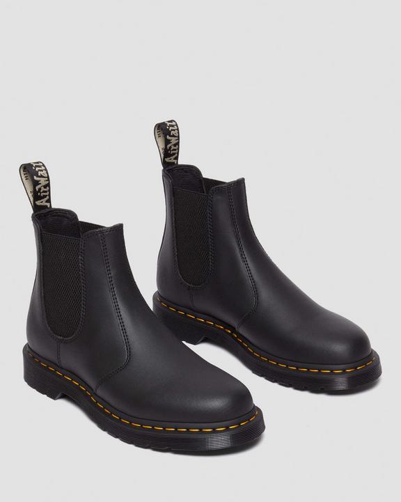 Dr. Martens 2976 Genix Nappa Reclaimed Leather Chelsea Boots Black - Mens