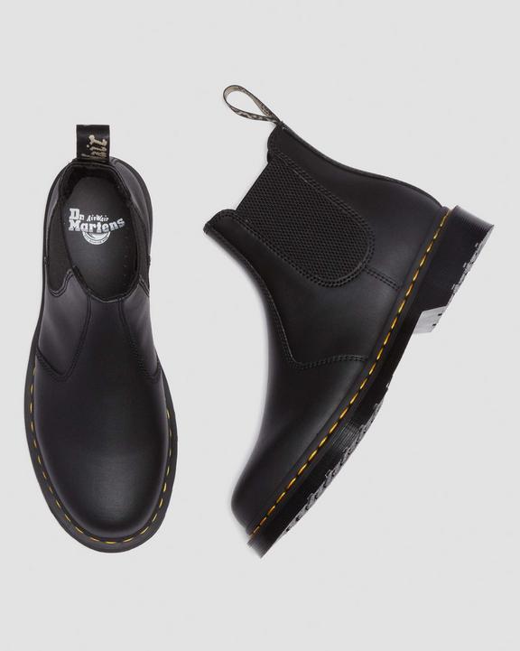 Dr. Martens 2976 Genix Nappa Reclaimed Leather Chelsea Boots Black - Mens