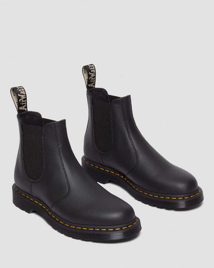 Dr. Martens 2976 Genix Nappa Reclaimed Leather Chelsea Boots Black - Womens