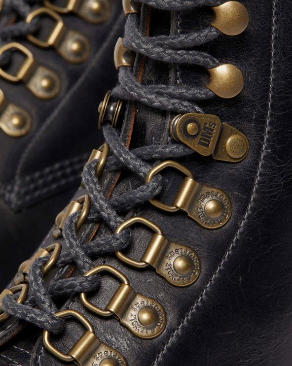 Dr Martens 1460 Collar Made In England Phoenix Leather Lace Up Boots