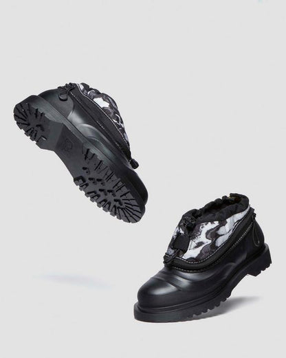 Dr Martens 1461 Sub Shoe - Black+White