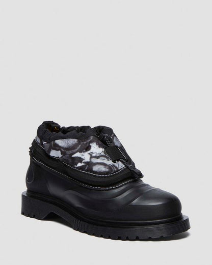 Dr Martens 1461 Sub Shoe - Black+White