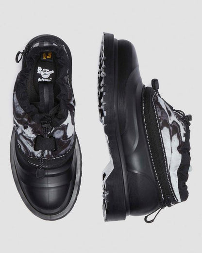 Dr Martens 1461 Sub Shoe - Black+White