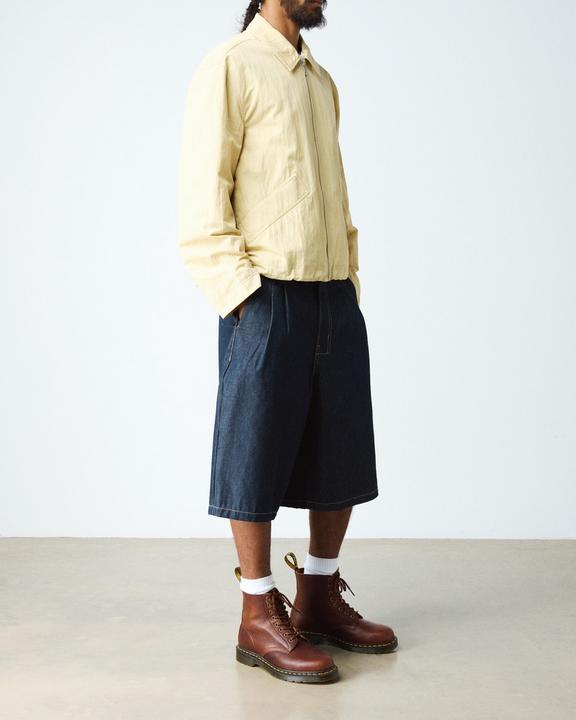 Dr Martens Ambassador Leather Lace Up Boots - Cashew