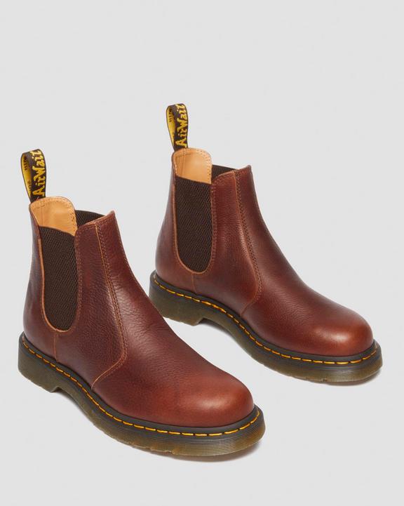 Dr. Martens 2976 Ambassador Leather Chelsea Boots Cashew - Womens