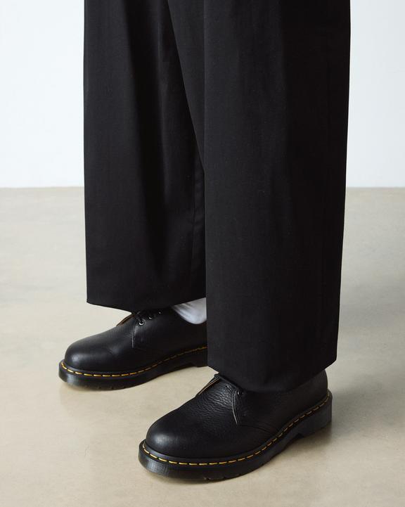 Dr Martens Ambassador Leather Oxford Shoes - Black