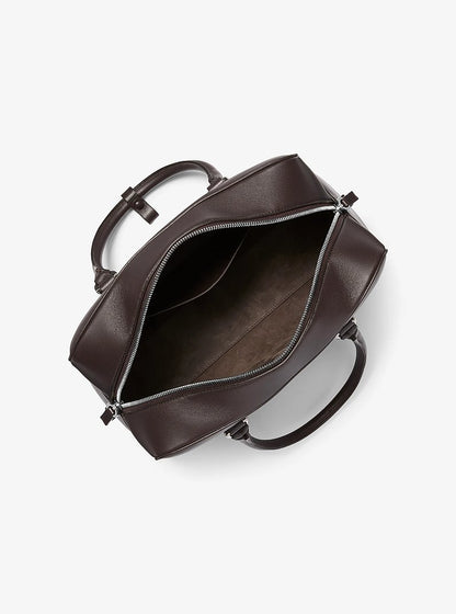 Kasia Medium Leather Satchel Chocolate Chocolate