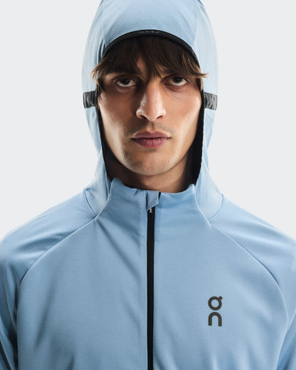 On Climate Zip Hoodie Chambray