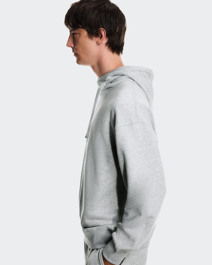 On Club Hoodie Smash Grey Heather