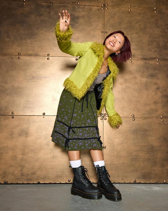 Dr Martens Jadon Genix Nappa - Black