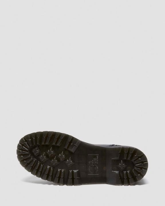Dr. Martens Jadon Boot Genix Nappa Reclaimed Leather Platforms Black - Mens