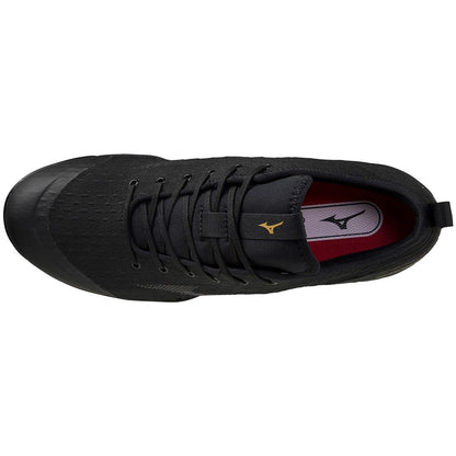 Mizuno Dominant 4 Low Men's Metal Baseball Cleat Black