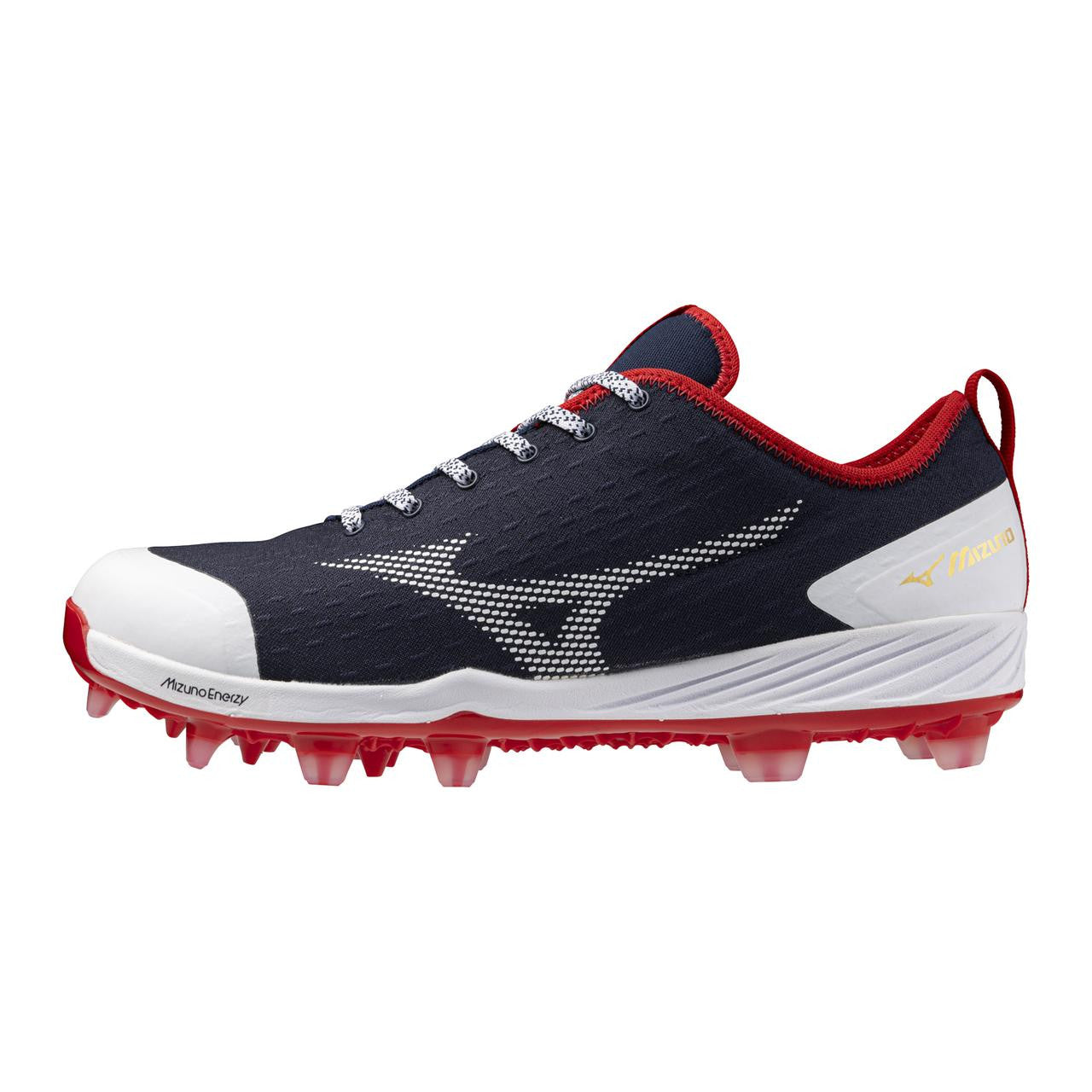 Mizuno Dominant 4 Tpu Men's Molded Baseball Cleat Black White