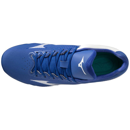 Mizuno Wave Lightrevo Tpu Men's Molded Low Baseball Cleat Royal White