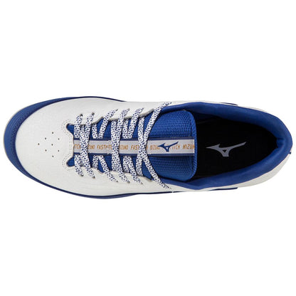 Mizuno 9 Spike Advanced Finch Elite 6 Low Women's Tpu Molded Fastpitch Softball Cleat White Royal