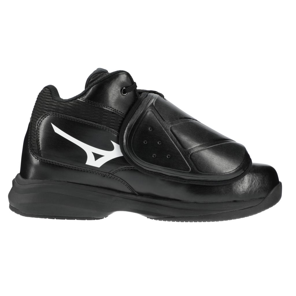 Mizuno Men's Pro Wave Umpire Plate Shoe Black White