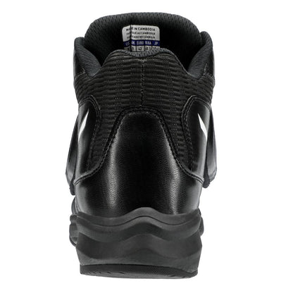 Mizuno Men's Pro Wave Umpire Plate Shoe Black White