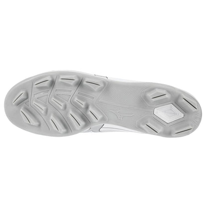 Mizuno Men's Cushionrevo Diamond Tpu Baseball Cleat White Black