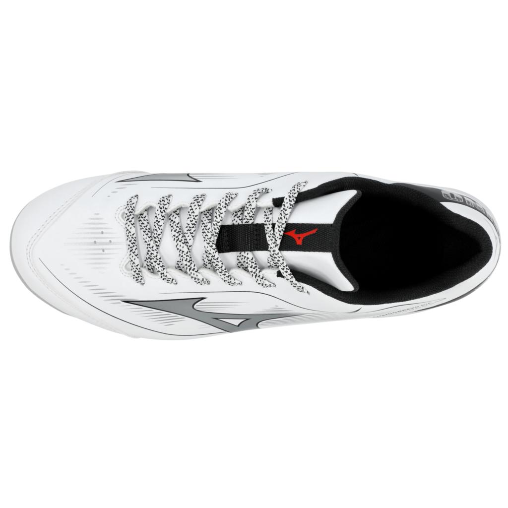 Mizuno Men's Cushionrevo Diamond Tpu Baseball Cleat White Black