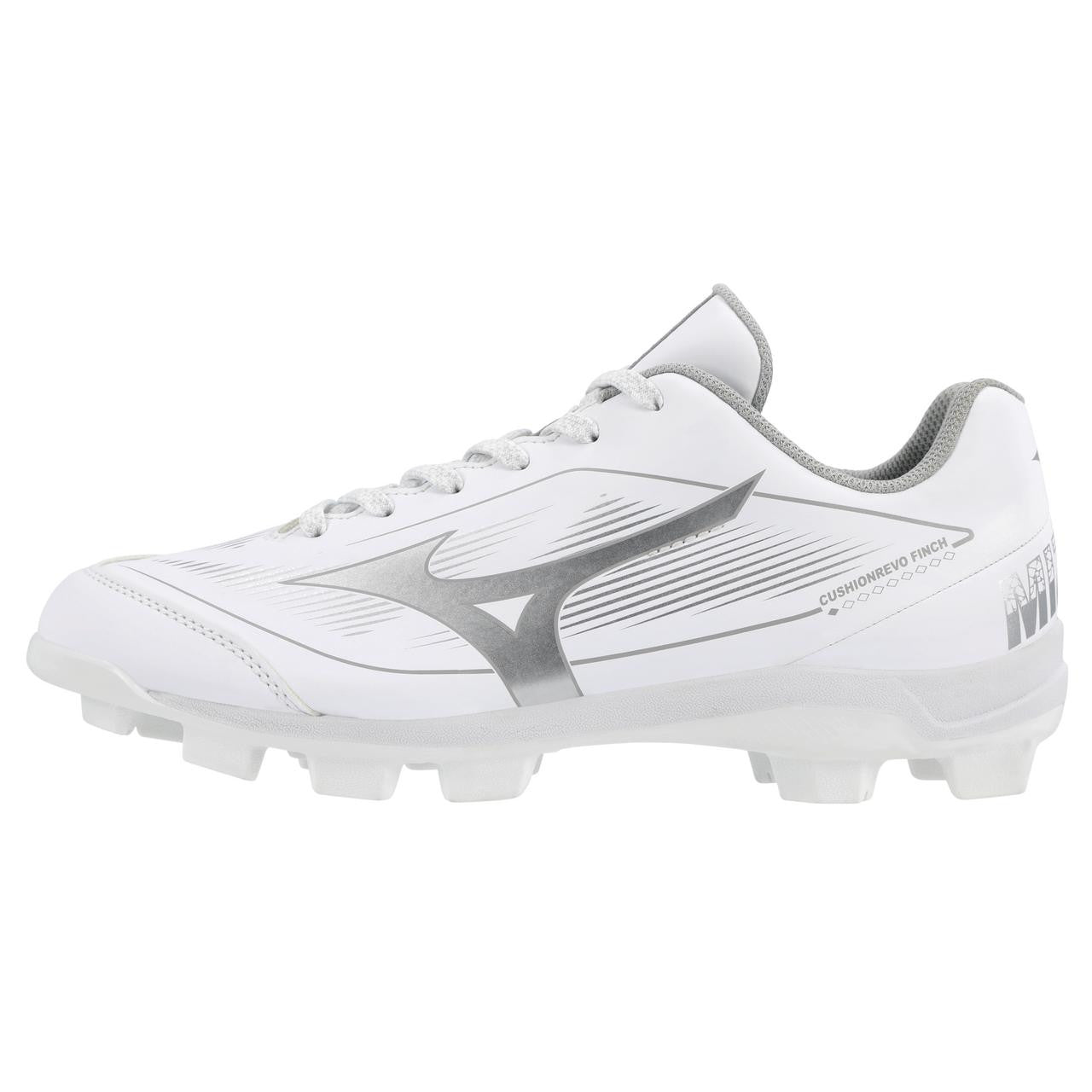 Mizuno Women's Cushionrevo Finch Tpu Softball Cleat Black White