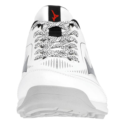 Mizuno Unisex Cushionrevo Diamond Turf Shoe White Black