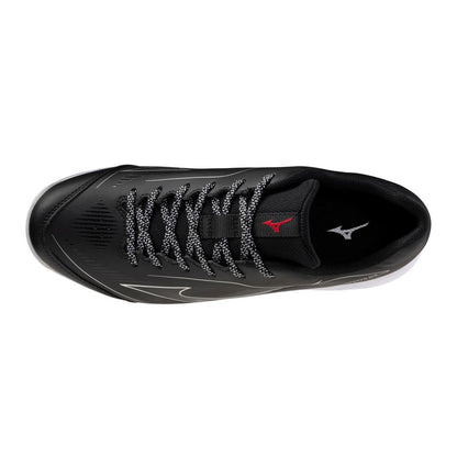 Mizuno Unisex Cushionrevo Diamond Turf Shoe Black White