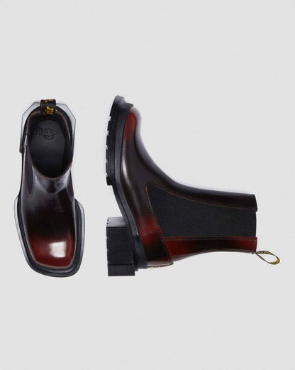 Dr Martens Maybole - Black+Cherry Red