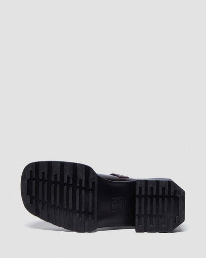 Dr Martens Maybole Mj - Black+Cherry Red