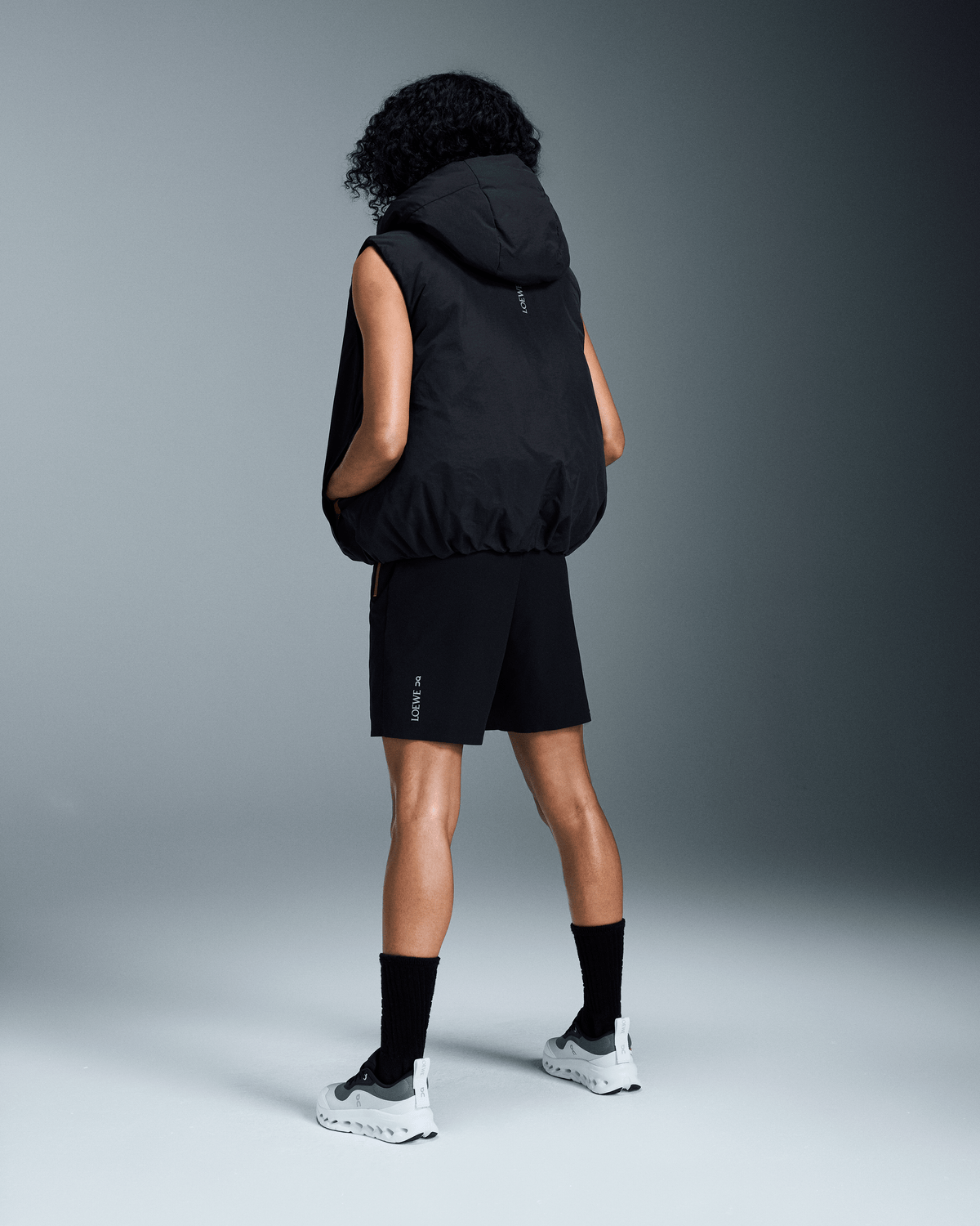 On Puffer Vest Loewe Black (Women'S)