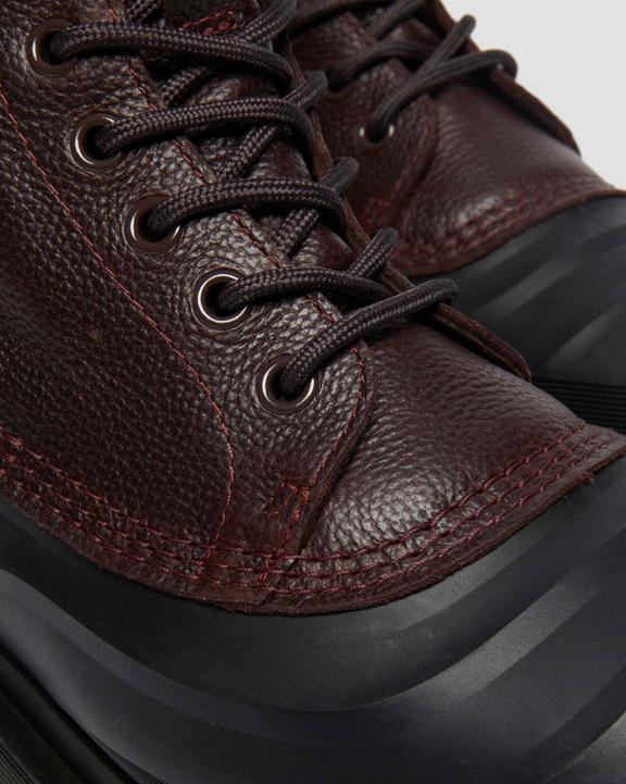 Dr. Martens 1460 Fleece Lined Sub Boots Oxblood - Womens