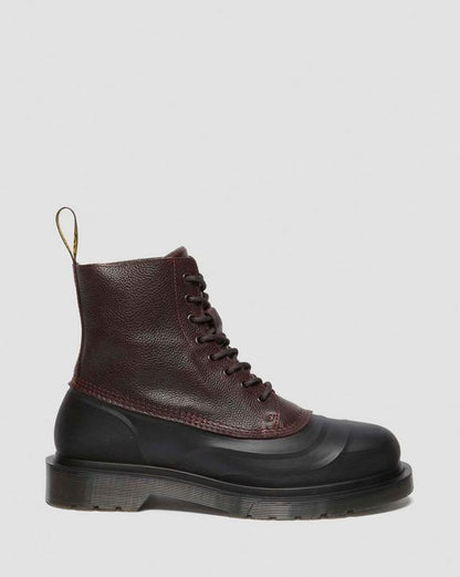 Dr. Martens 1460 Fleece Lined Sub Boots Oxblood - Mens